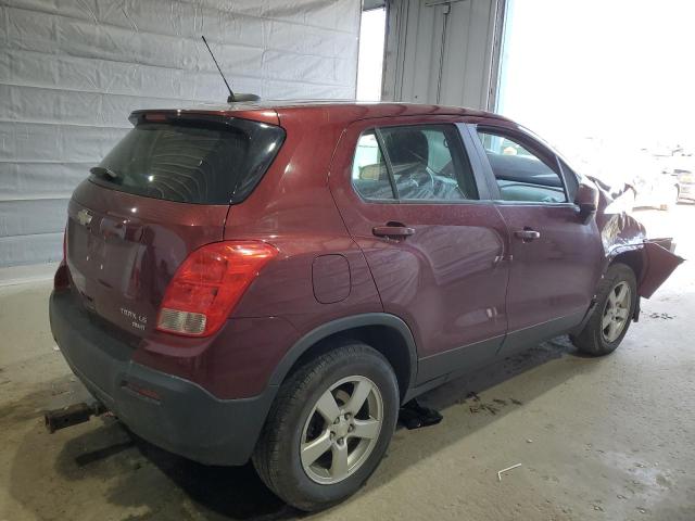 Parquets CHEVROLET TRAX 2016 Bordowy