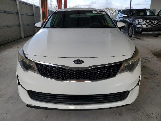 Sedans KIA OPTIMA 2016 Biały