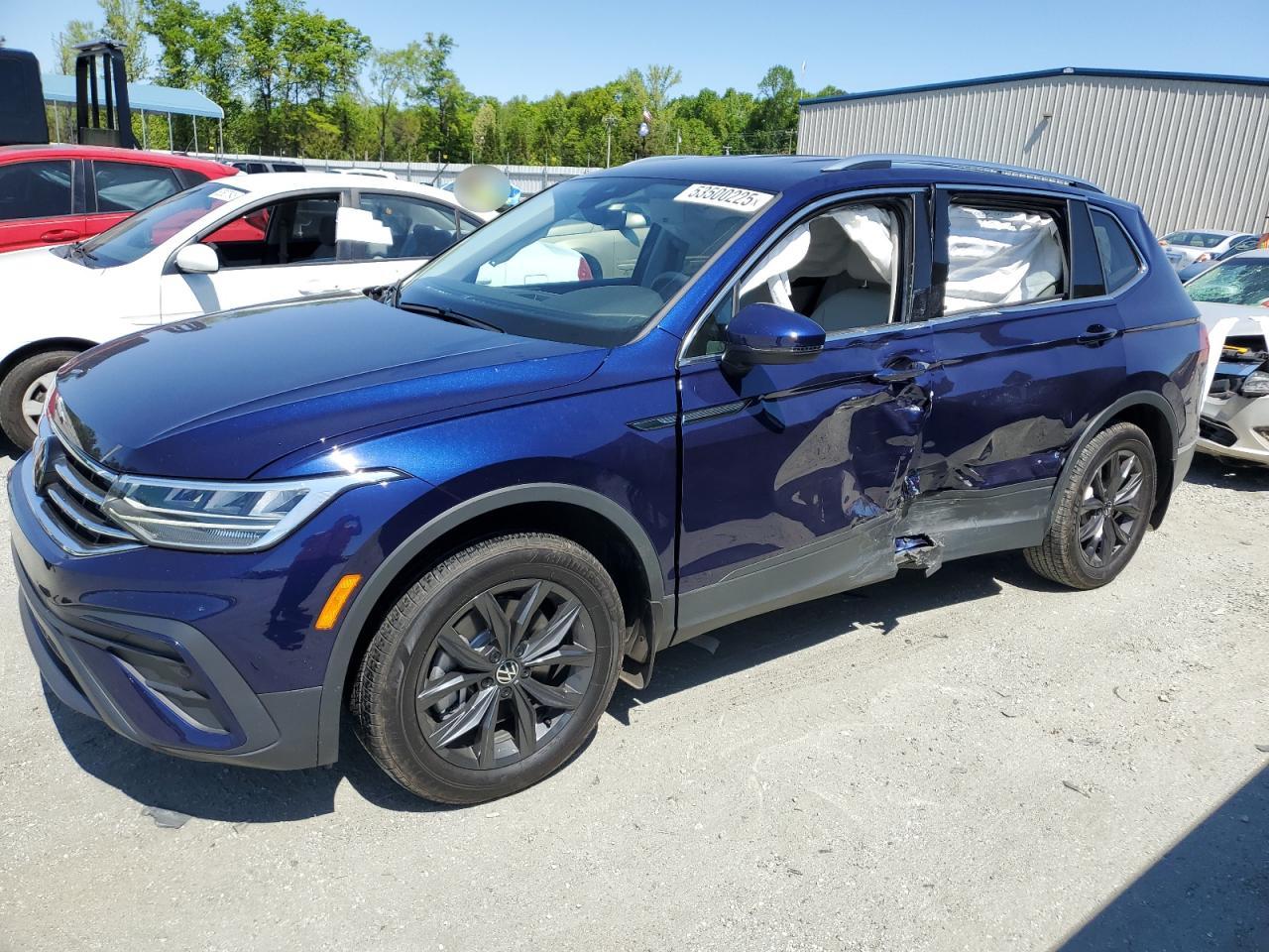 2024 Volkswagen Tiguan Se for Sale in Spartanburg, SC - Side