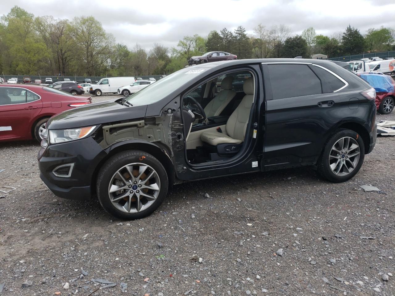 2015 Ford Edge Titanium იყიდება Madisonville-ში, TN - Side