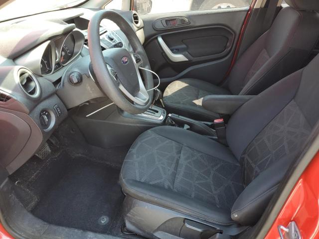  FORD FIESTA 2012 Red
