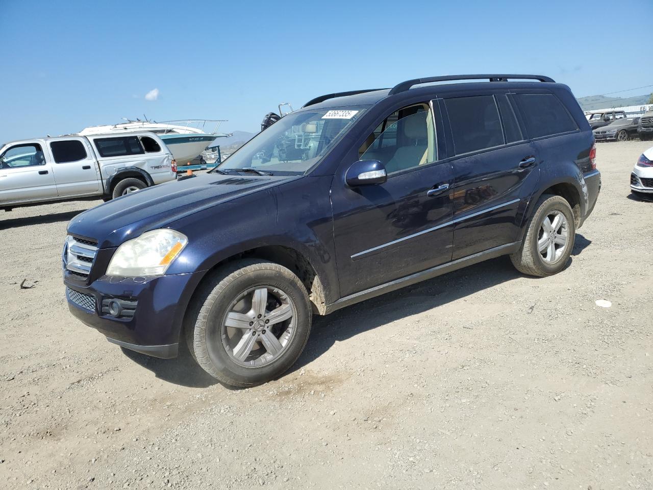 2007 Mercedes-Benz Gl 450 4Matic na sprzedaż w American Canyon, CA - Side