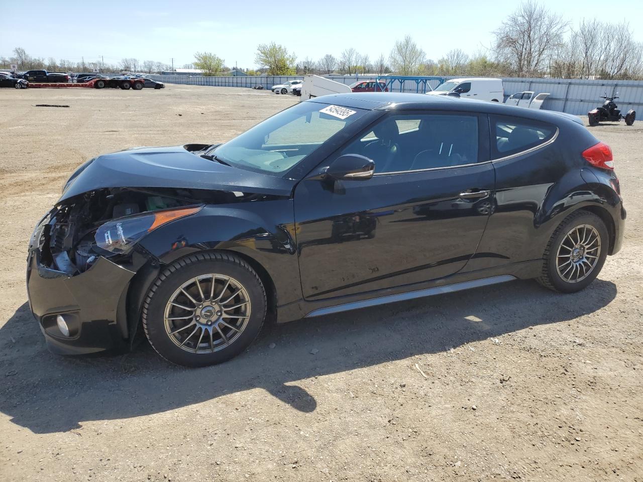 2017 Hyundai Veloster Turbo за продажба в London, ON - Front End