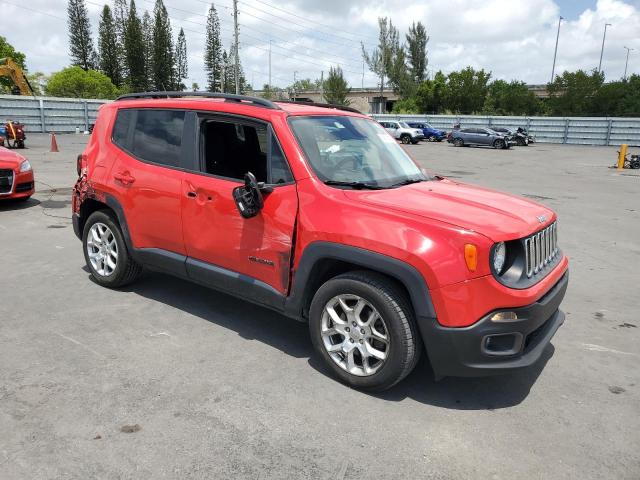  JEEP RENEGADE 2017 Czerwony