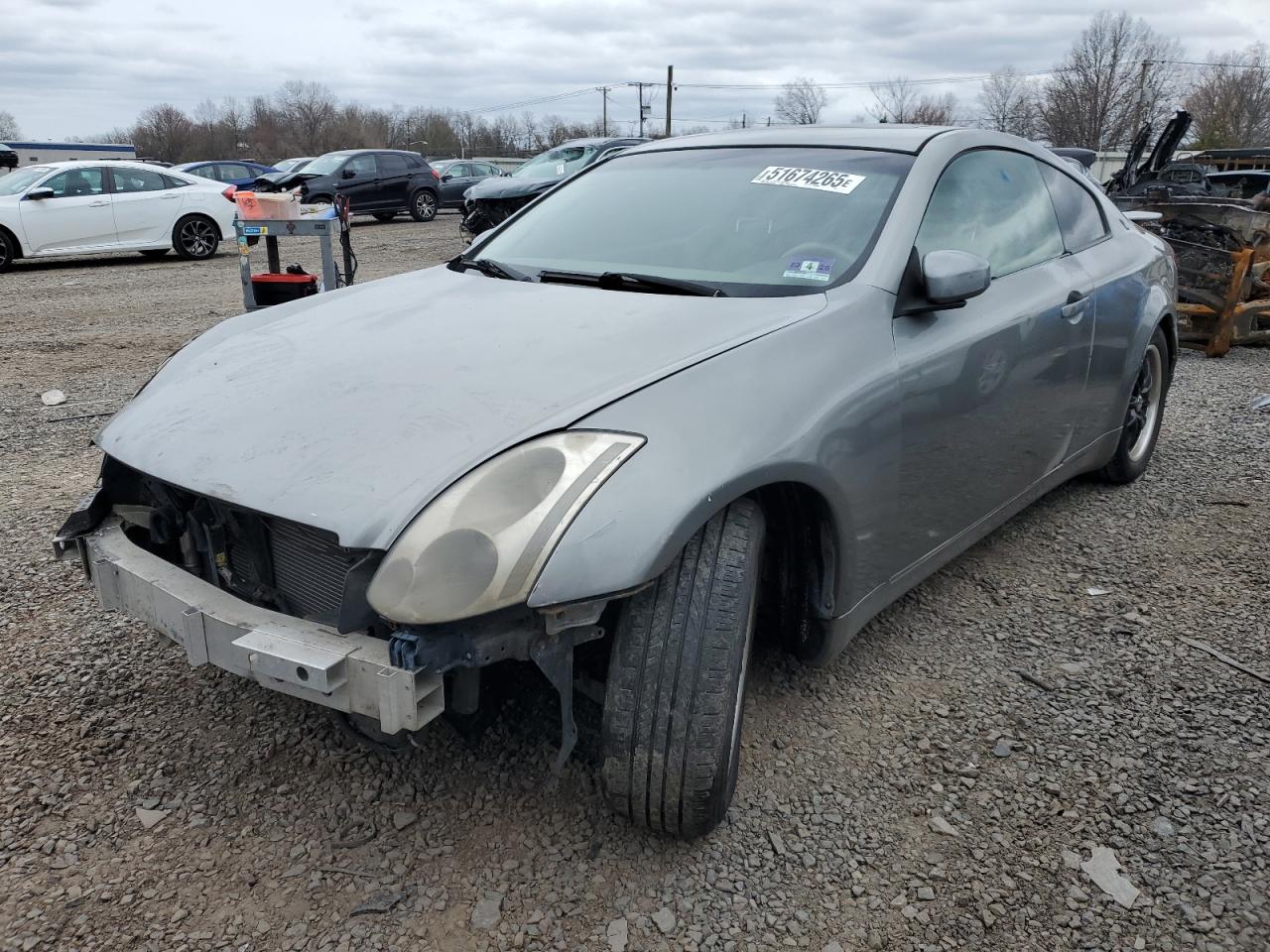 2004 Infiniti G35 იყიდება Hillsborough-ში, NJ - Front End