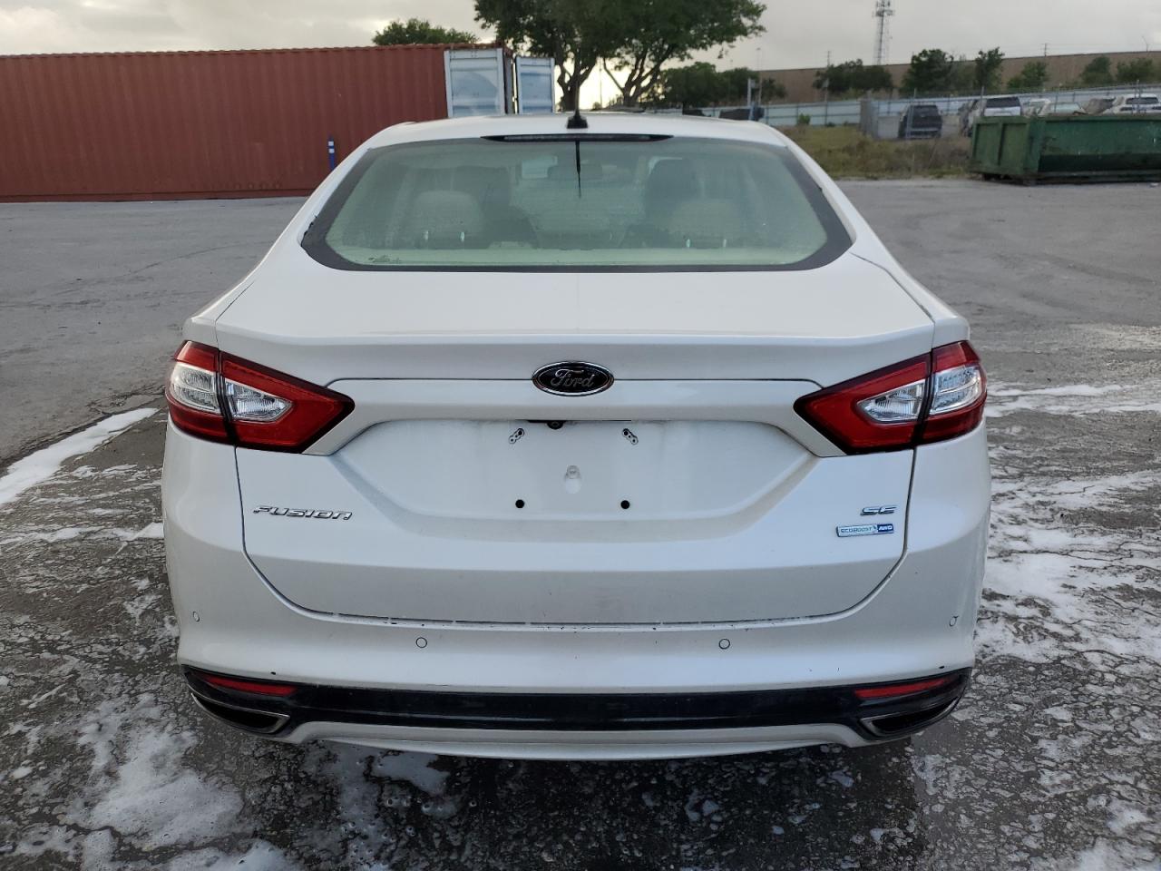 2015 Ford Fusion Se VIN: 3FA6P0T96FR206017 Lot: 53661695
