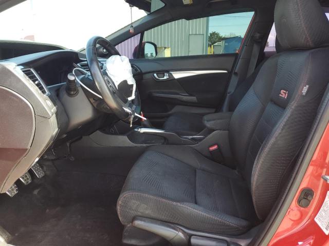 Sedans HONDA CIVIC 2013 Czerwony