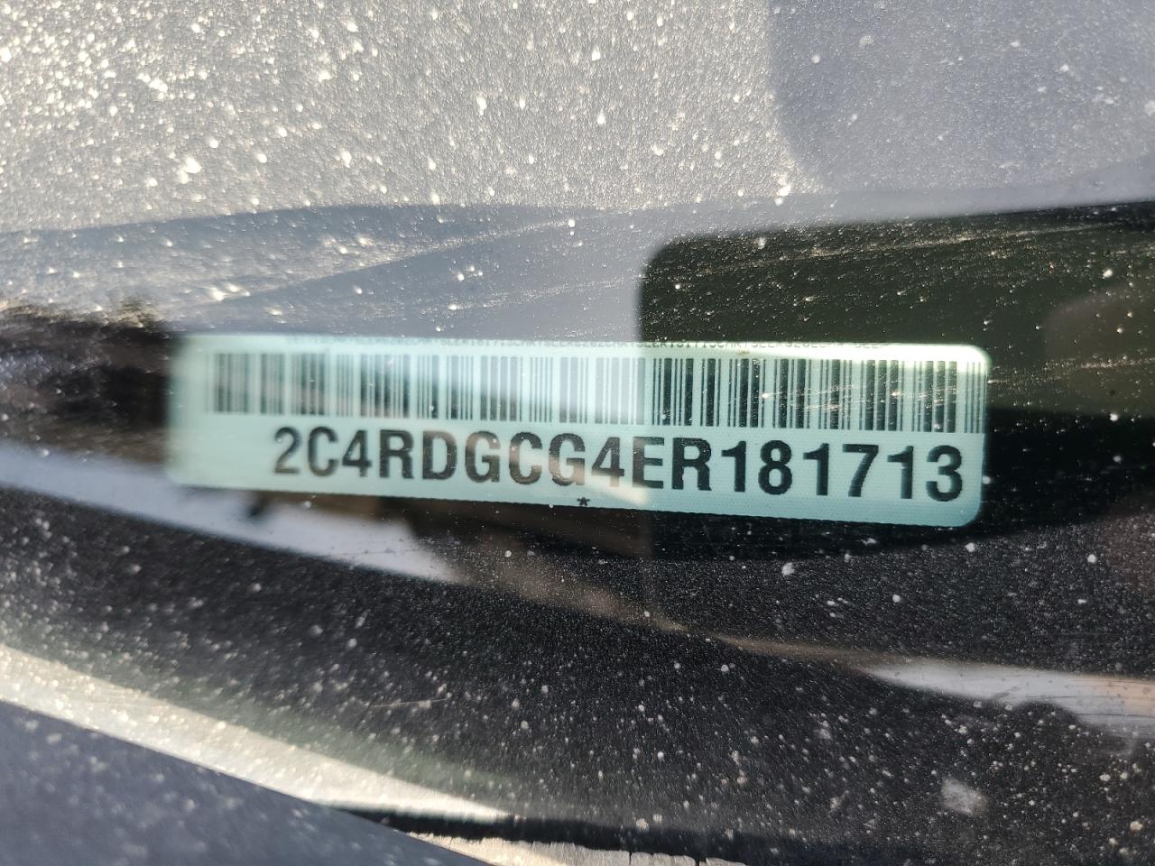 2014 Dodge Grand Caravan Sxt VIN: 2C4RDGCG4ER181713 Lot: 94542225