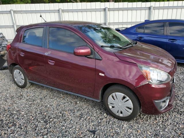  MITSUBISHI MIRAGE 2020 Burgundy