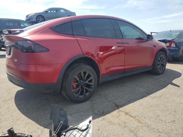  TESLA MODEL X 2023 Красный