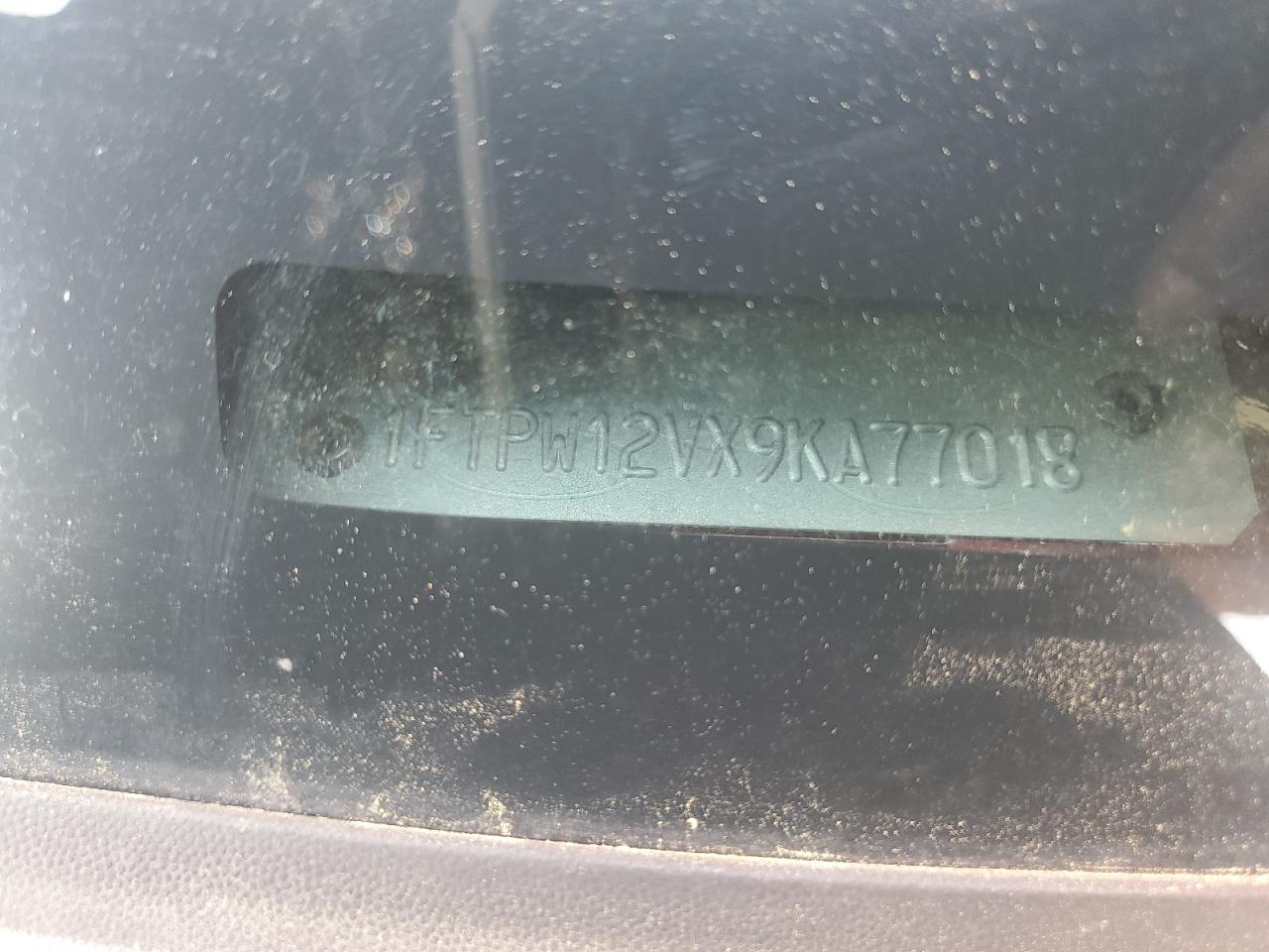 2009 Ford F150 Supercrew VIN: 1FTPW12VX9KA77018 Lot: 52095875