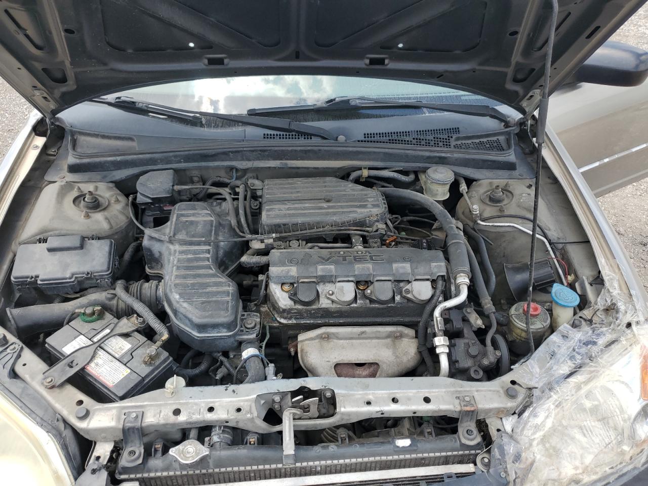 2003 Honda Civic Lx VIN: 2HGES16503H570462 Lot: 52957385