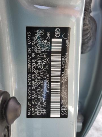2015 TOYOTA PRIUS 