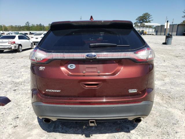 Паркетники FORD EDGE 2015 Бордовый