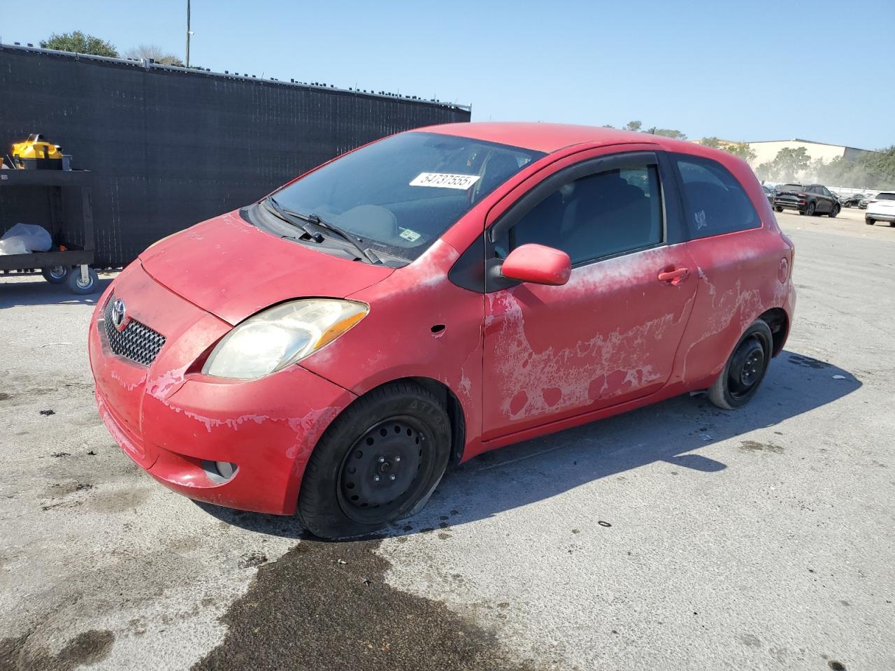 2008 Toyota Yaris de vânzare în Orlando, FL - Side