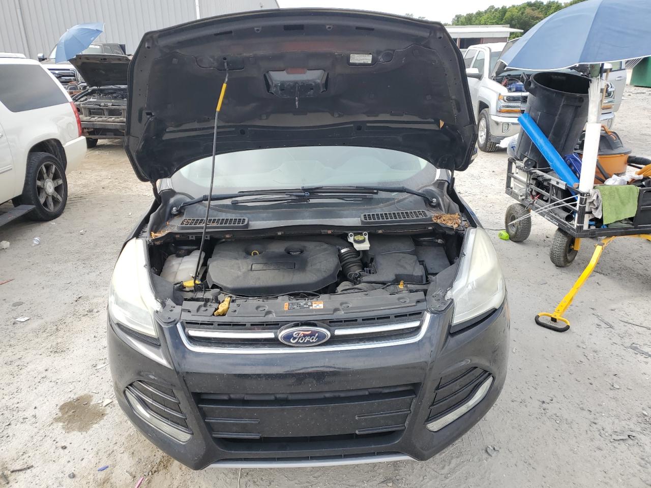 2016 Ford Escape Titanium VIN: 1FMCU0J93GUA60951 Lot: 54600005