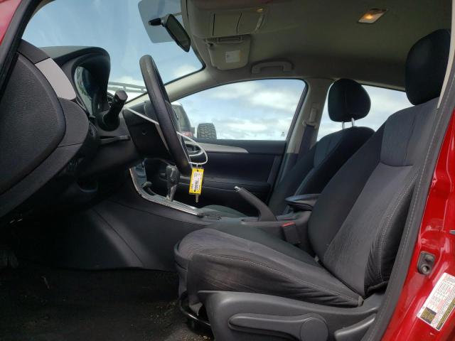 Sedans NISSAN SENTRA 2014 Czerwony