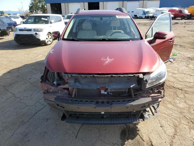  SUBARU OUTBACK 2017 Czerwony
