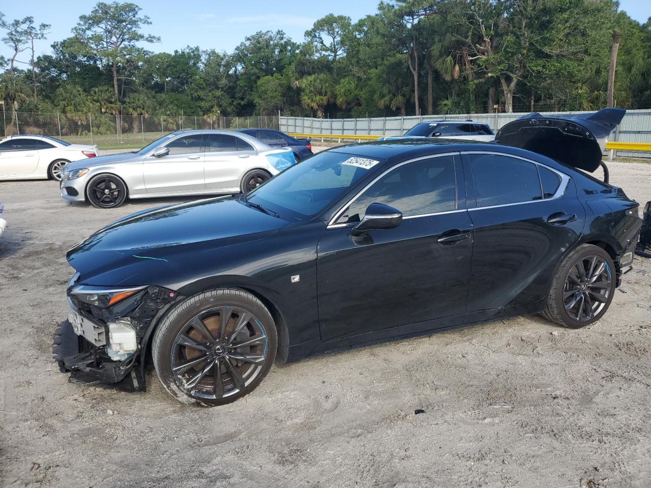 2022 Lexus Is 350 F Sport за продажба в Fort Pierce, FL - Rear End