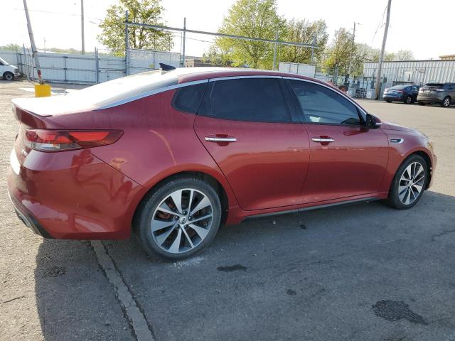 Sedans KIA OPTIMA 2016 Red