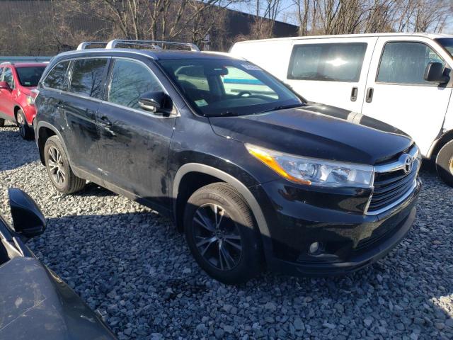 Parquets TOYOTA HIGHLANDER 2016 Czarny