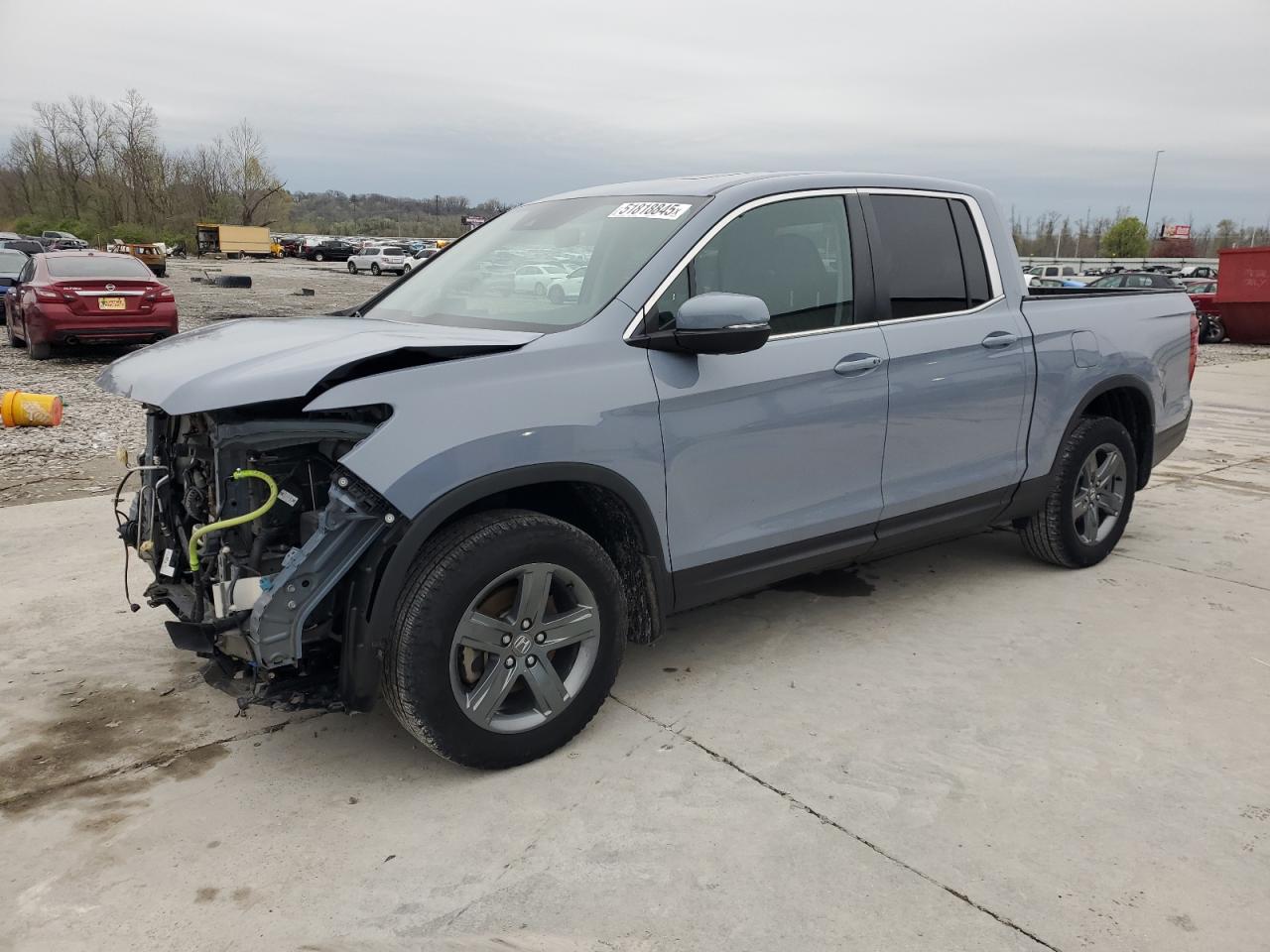 2022 Honda Ridgeline Rtl for Sale in Cahokia Heights, IL - Front End