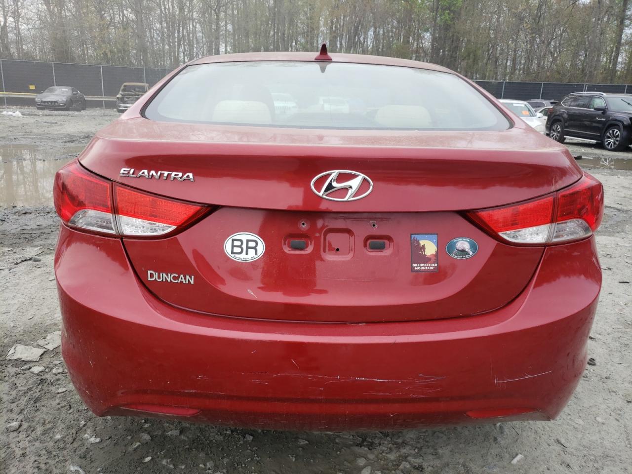 2013 Hyundai Elantra Gls VIN: KMHDH4AE9DU713551 Lot: 52795365