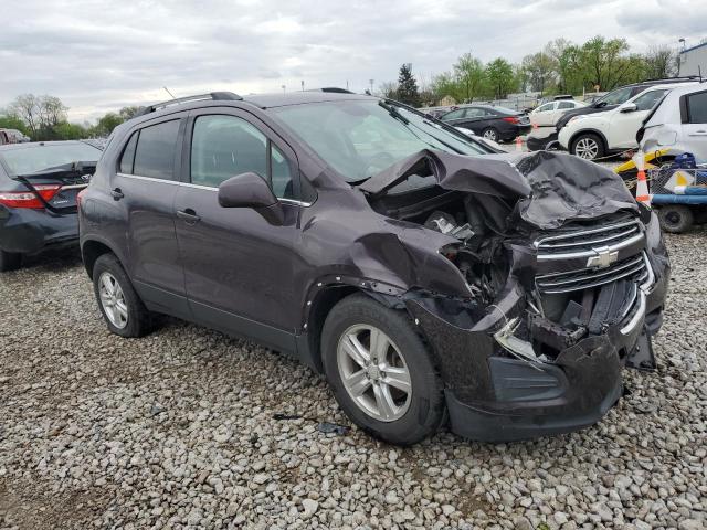  CHEVROLET TRAX 2016 Burgundy