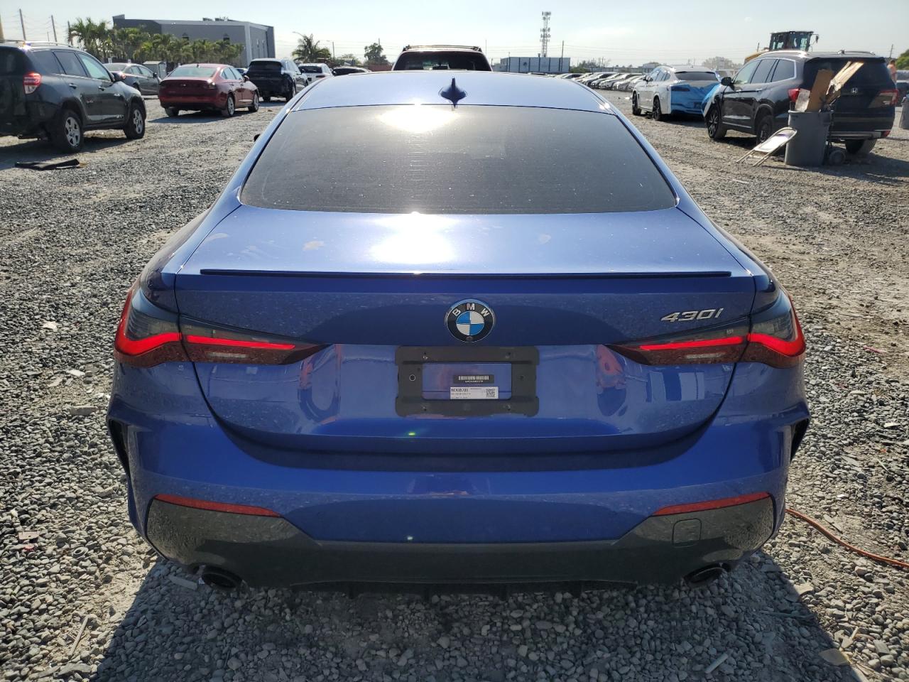 2022 BMW 430I VIN: WBA53AP04NCK05705 Lot: 53692445
