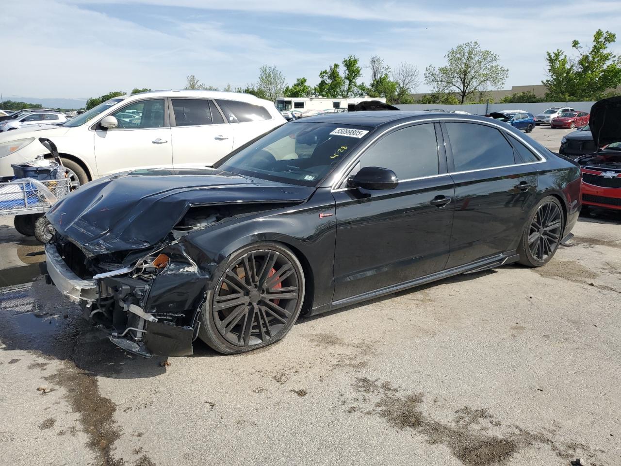 2017 Audi A8 L Quattro for Sale in Bridgeton, MO - Front End