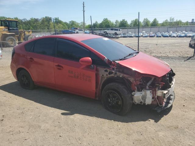  TOYOTA PRIUS 2014 Red