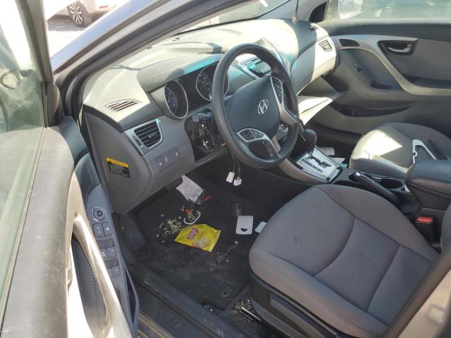  HYUNDAI ELANTRA 2012 Сріблястий