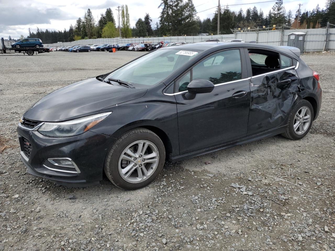 2017 Chevrolet Cruze Lt zu verkaufen in Graham, WA - Side