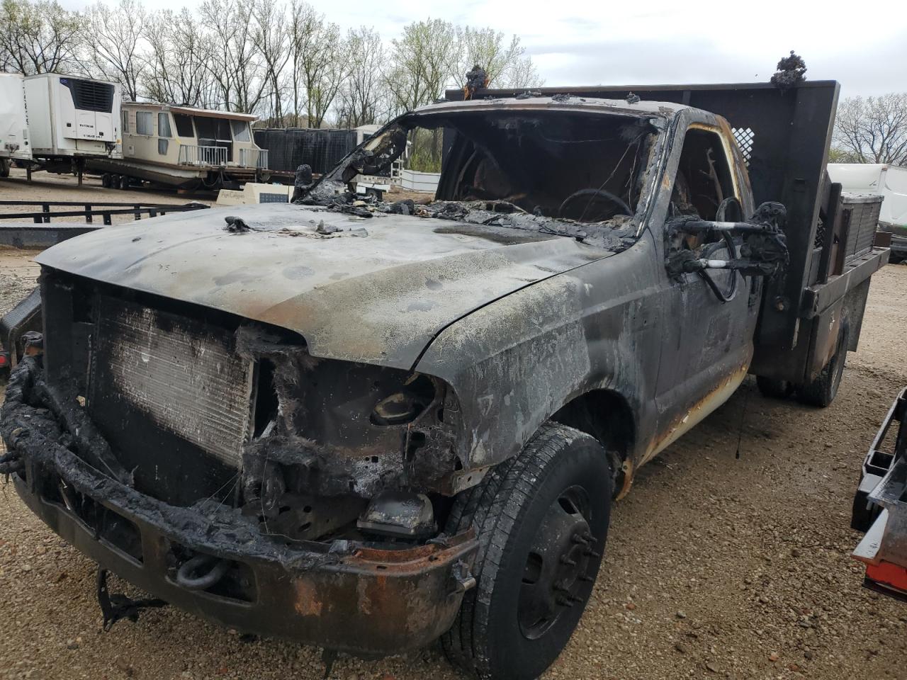 2007 Ford F350 Super Duty na sprzedaż w Des Moines, IA - Burn