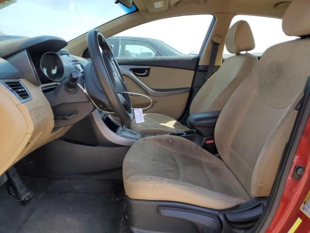Седаны HYUNDAI ELANTRA 2013 Красный