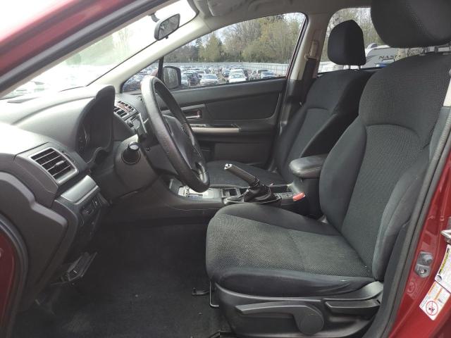  SUBARU IMPREZA 2015 Red