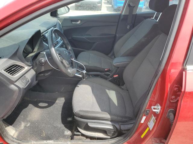  HYUNDAI ACCENT 2022 Красный