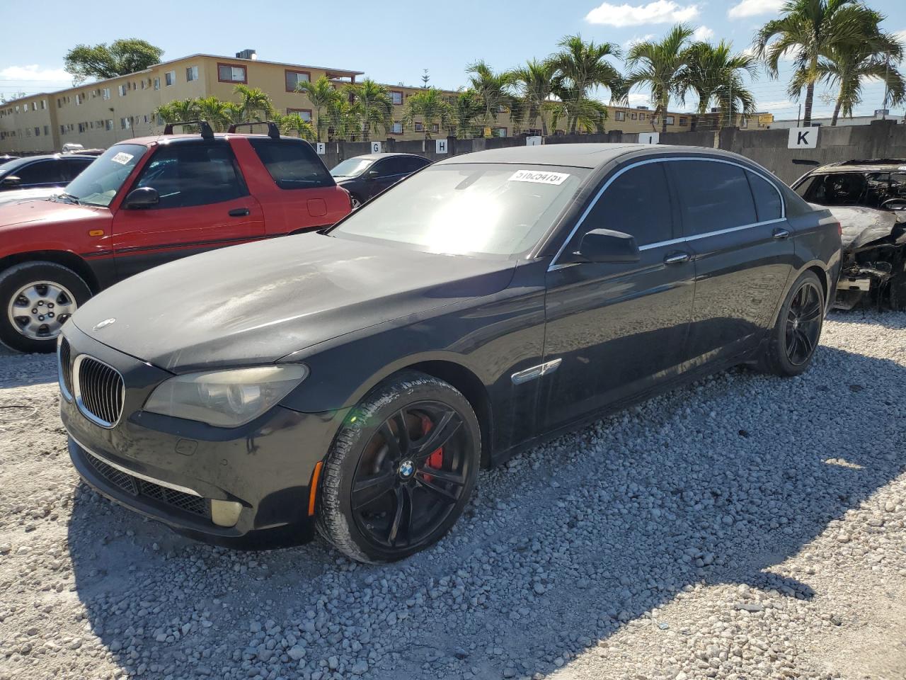 2012 Bmw 750 Lxi продається в Opa Locka, FL - Normal Wear