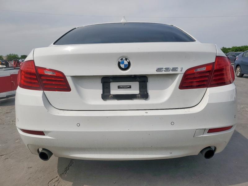  BMW 5 SERIES 2014 Biały