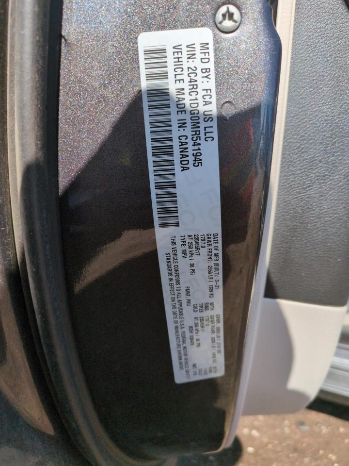 2021 Chrysler Voyager Lxi VIN: 2C4RC1DG0MR541945 Lot: 53888585