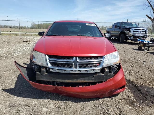  DODGE AVENGER 2014 Czerwony