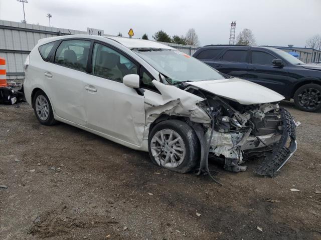  TOYOTA PRIUS 2012 White