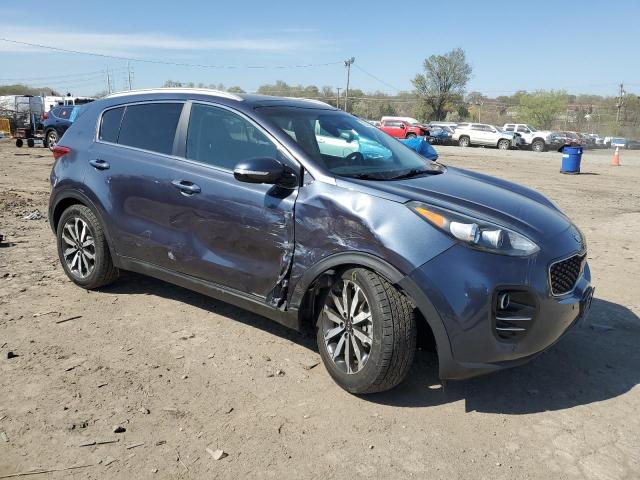  KIA SPORTAGE 2017 Синий
