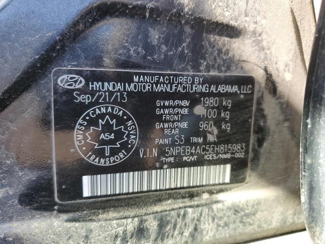 2014 HYUNDAI SONATA GLS