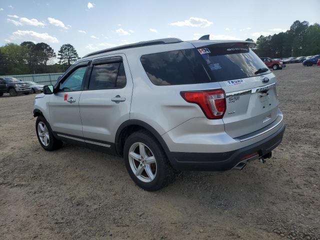  FORD EXPLORER 2018 Silver