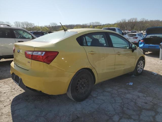  KIA RIO 2016 Желтый