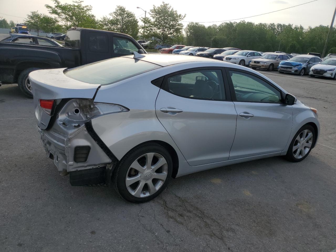 2013 Hyundai Elantra Gls VIN: 5NPDH4AE3DH184600 Lot: 54163795
