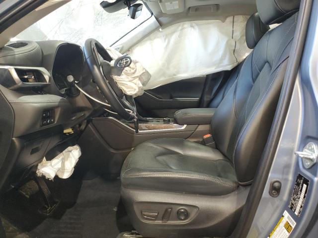  TOYOTA HIGHLANDER 2021 Blue