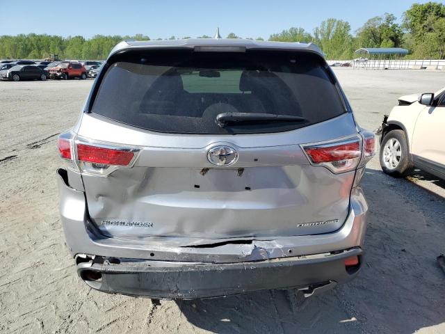  TOYOTA HIGHLANDER 2016 Silver