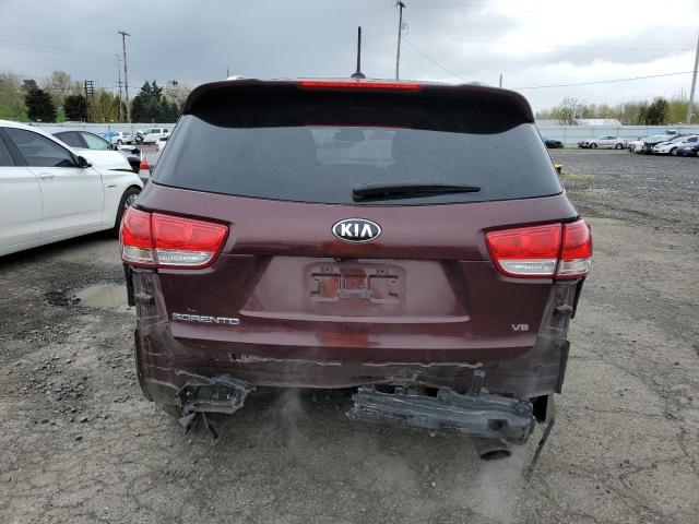  KIA SORENTO 2016 Burgundy
